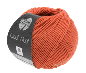 Cool wool 100% merino - rust